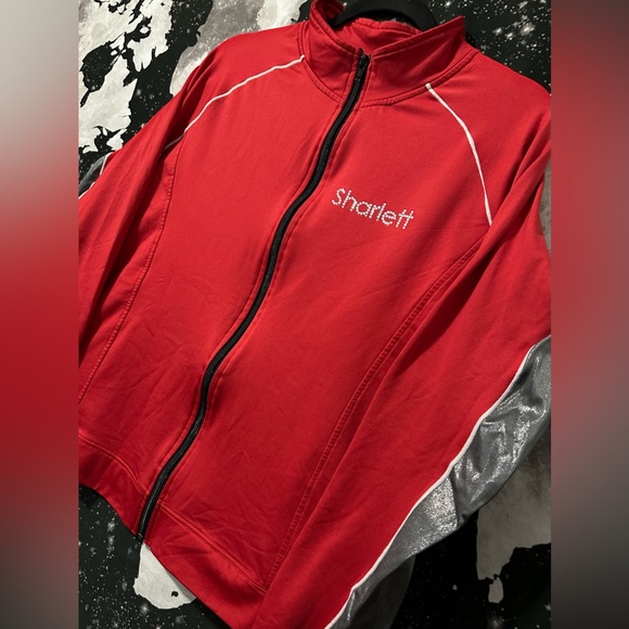 Scarletts Team Rhinestone Track Jacket - Picture 8 of 12
